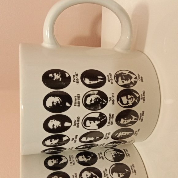 1990's Vintage 42 US President Coffee Mug Washington-Clinton - Picture 3 of 4